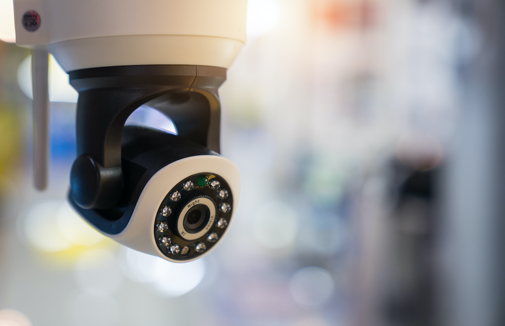 Security camera. IP Camera.